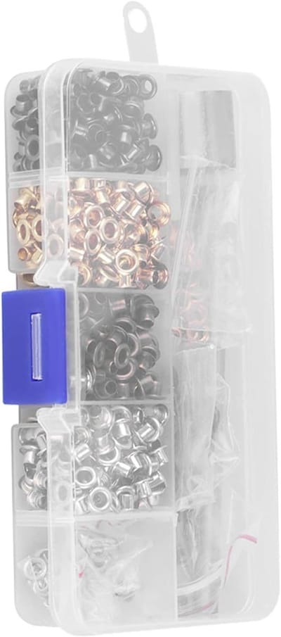 Grommet Washer Set - Handwerk Tule Kit - 3mm Gereedschap Set met 420 stuks - Oogjes - 1/8 inch - 3 stuks Kit