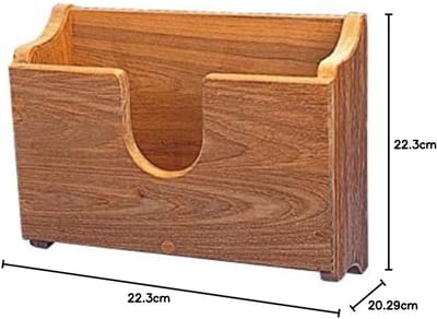 Binoculair Houder - Optiek Opberger - Opbergen Outdoor - Onbehandeld Teakhout - 250x95x200mm - Bruin