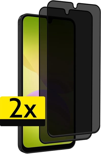 Screenprotector - Geschikt voor Samsung Galaxy A26 - 2 Stuks - Privacy Filter - Beschermglas - Gehard Glas - Tempered Glass - Screen Protector