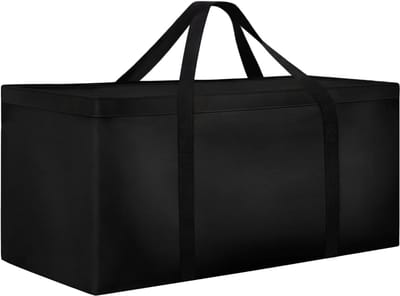 SNJY® Opbergbox Tuinkussenbox - Opbergbox Tuin - Opbergkist Buiten - Kussen Opbergtas - 200L x 60B x 75H cm - Zwart