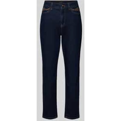 Relaxed fit jeans met stitchings