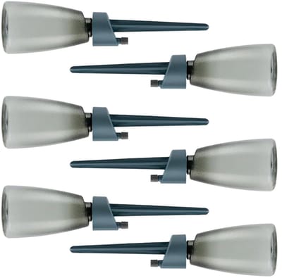 Zelfwaterende Spikes - Planten Watergeefpinnen - Planten Verzorgen - Instelbare Regelklep - Set Van 6 - Groen