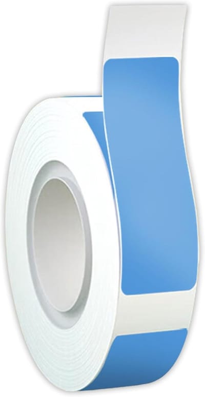 Etikettentape - Labels stickers - Label printen - Waterdicht papier - 14x40mm - Blauw