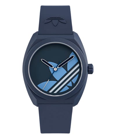 Adidas Originals Project Three AOST26046 Horloge - Kunststof - Blauw - Ø 42 mm