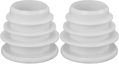 Dailygoody - Zwembadreiniger - Herbruikbare kegeladapter - Eenvoudige installatie - Silicone manchet - Geschikt voor skimmers - 2 stuks