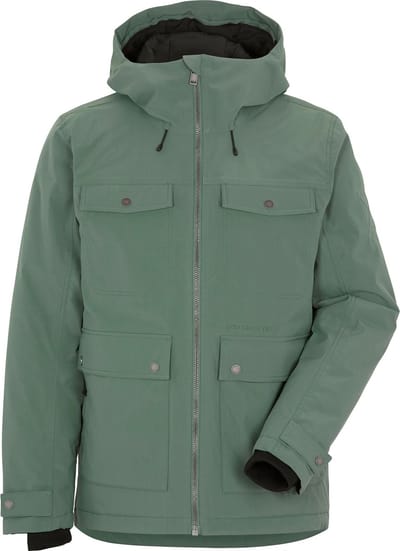 Didriksons Parka Hilding Donkergroen - Maat M - Heren - Parka's