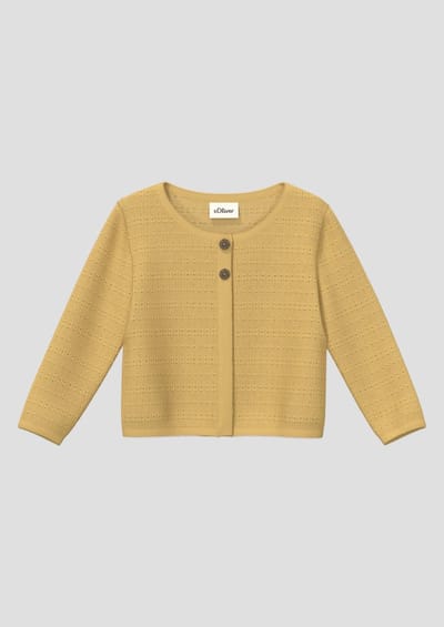 Korte cardigan met knoopsluiting voor baby s.Oliver