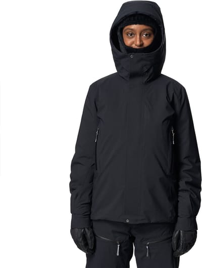 Houdini Ride Insulated Jas Zwart M Vrouw