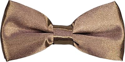 Fako Fashion - Kinder Vlinderstrik - Vlinderdas - Kinderstrik - Strik - Effen - 10cm - Lichtbruin