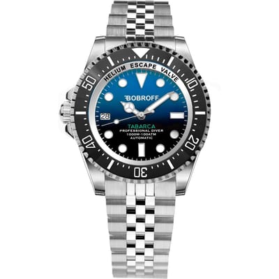 Montre BOBROFF BF0003iJ. Automatique, Couleur bleue. Homme. black