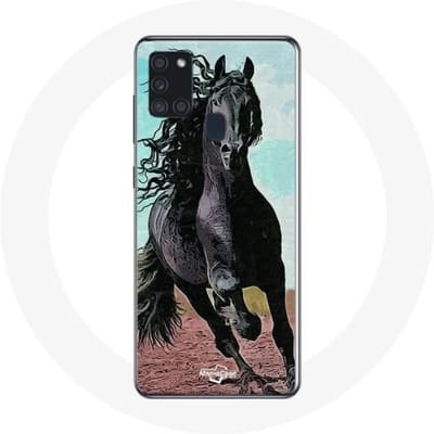 Coque - Samsung - Galaxy A21S - Souple - Noir - Protection smartphone noir