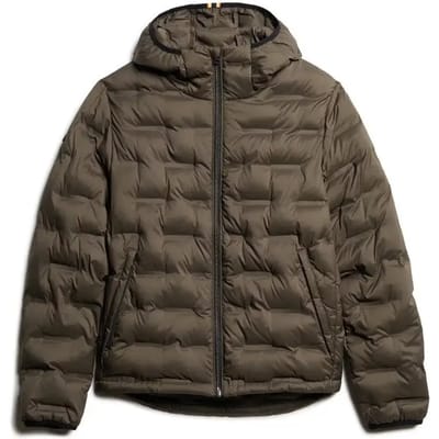 Superdry - Gewatteerde pufferjas met capuchon - Heren - Gewatteerde jassen