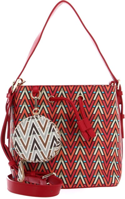 VALENTINO Schoudertas Tonic Bucket Bag Rosso / Multicolor Veelkleurig