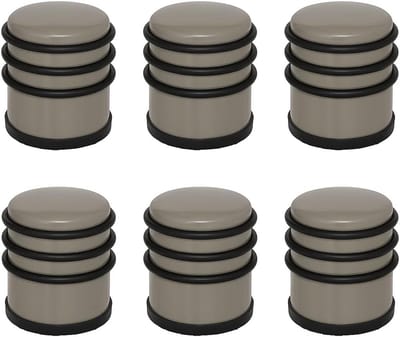 WEB2O Deurstopper - Taupe Metaal - Set van 6