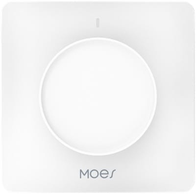 Moes draaiknop dimmer schakelaar | Wifi | Tuya en Smart Life | max 220W Led | inbouw | nul-draad nodig | rotary