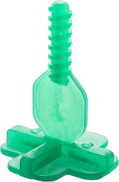 Tegelnivelleringssysteem met 250 T-voegen voor 4 mm voegen – Tegelleghulp voor Wand- en Vloertegels