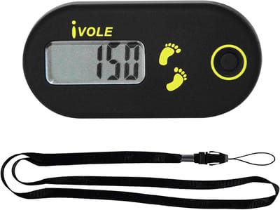 Mini Stappenteller - Draagbare Pedometer - Fitness Tracking - Precisie Meting - Met Voetband - Niet gespecificeerd