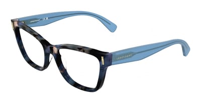 Longchamp LO2794 Blue black havana 53/17/140 WOMAN Brilmonturen
