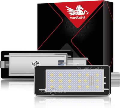 Kentekenlampen LED - Nummerplaat Verlichting - Auto Verlichting - Foutloos Systeem - 6000K Xenon Look - Wit