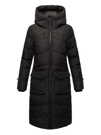 Marikoo Tomomii dames winterjas – lang, warm & met capuchon
