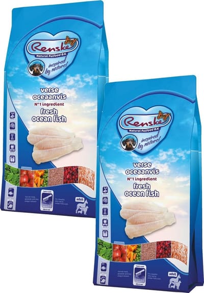 Renske Adult Oceaanvis - Hondenvoer - 2 x 12 kg