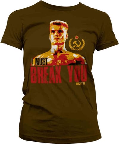 Rocky Dames Tshirt -S- I Must Break You Bruin