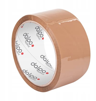 Bruine Pakkingstape 48mm x 40m - Sterke Acryl Tape