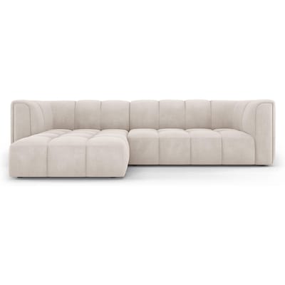 Hoekbank Francesca chenille links 3-zits | Milo Casa