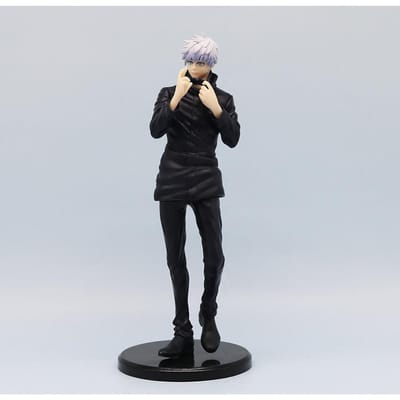 18cm Jujutsu Kaisen Gojo Satoru Actiefiguur PVC Beeld Anime Verzameling Model Speelgoed Cadeau voor Fans black