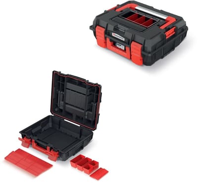 Kistenberg C Block Serie - Gereedschapskoffer - Alu Log - Ergonomische Aluminium Handgreep - Modulaire Opbouw