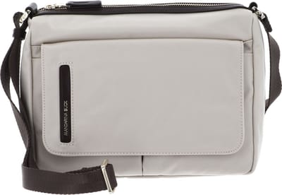 MANDARINA DUCK Schoudertas Hunter Crossover Whitecap Gray Crème