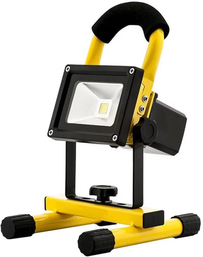 Avide LED Bouwlamp Oplaadbaar 1100 lumen - 20W - IP65 - Verstelbaar - 100-265V - 4000K - Geschikt voor Boten