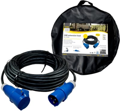 Haba Euro verlengsnoer 30meter 3×1.5mm² - Neopreen