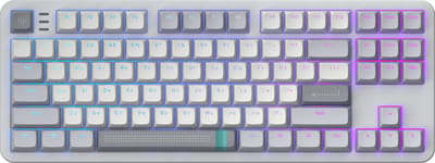 Dark Project ALU Daylight - Mechanisch Gaming Toetsenbord ANSI (UA) - Grijs