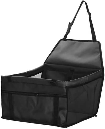 Opvouwbare hondendraagtas - Huisdier autostoel - Veilig reizen - Waterdichte Oxford stof - 45 x 35 x 25 cm - Blauw