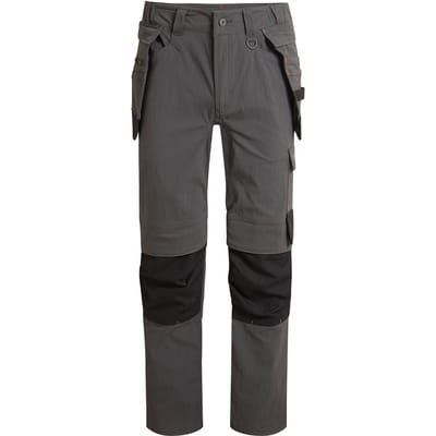Craghoppers Unisex Sheffield afneembare holsterzak Cargo broek voor volwassenen (Koolstof Grijs/Zwart)