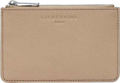 LIEBESKIND BERLIN Leren Kaarthouder Classics Harris Star Cardholder Sandy Beige