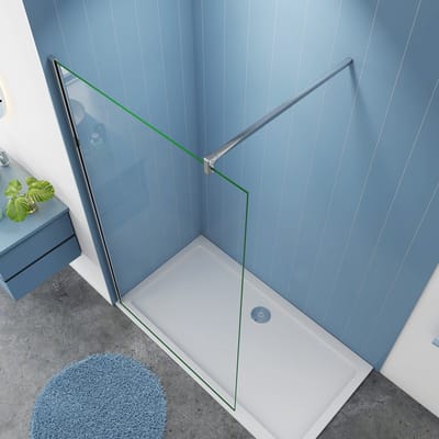 Serie Blossom - Inloopdouche/ Douchewand - 150x200 - Chroom Profiel - Antikalk - 8mm Helder Veiligheidsglas