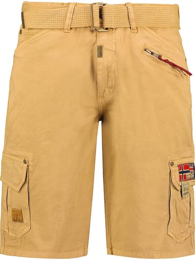 Geographical Norway Heren Korte Broek Palaga Beige - M