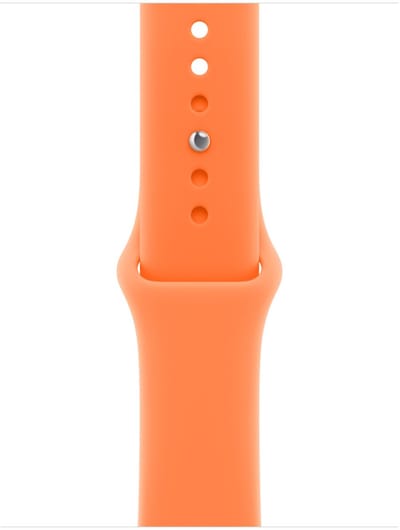 Apple Sport Band voor de Apple Watch | 38/40/41/42 mm - Maat S/M - Clementine