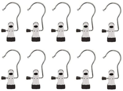 Hanger met clip RVS