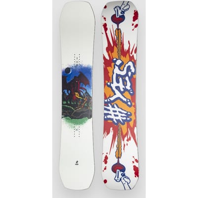 YES Sender 2027 Snowboard patroon
