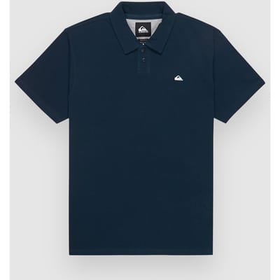 Quiksilver Mw Pique Korte Mouw Poloshirt Blauw S Man