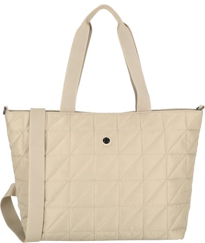 Enrico Benetti Josephine Shopper - Laptoptas 17 inch - Beige