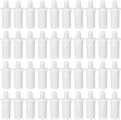 EGoods - Luik Jaloezie Reparatiepennen Set van 40 stuks - Plastic Veer - Beweegbare Onderdelen - Thuis, Winkel, Kantoor