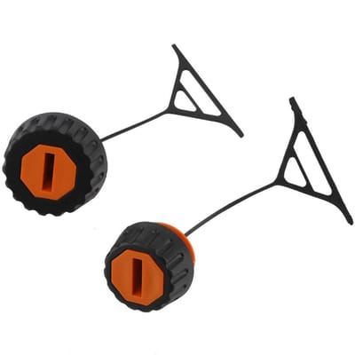 Dailygoody - Broco 2-delige gasklep - Kettingzaag onderdelen - Duurzaam en eenvoudig te installeren - Geschikt voor Stihl 020 021 023 024 025 026 028