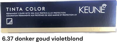 Keune Tinta 6.37 Donker Goud Violetblond