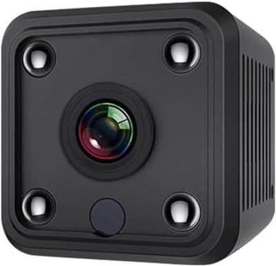Mini Beveiligingscamera - Spycam Wifi Camera - Huis Bewaken - 160 Graden Groothoek - 4K HD Resolutie - Zwart