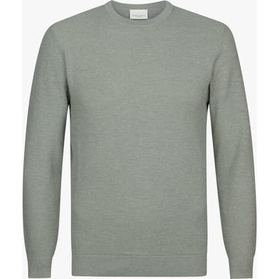 Profuomo Pullover Crewneck Structure Grey  XL
