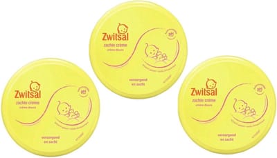Zwitsal - Zachte Creme Pot - 3 x 200 ml - Voordeelverpakking